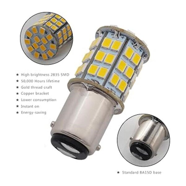 GRV Ba15d 1142 1076 Bombilla LED 4W 562835SMD Super_2