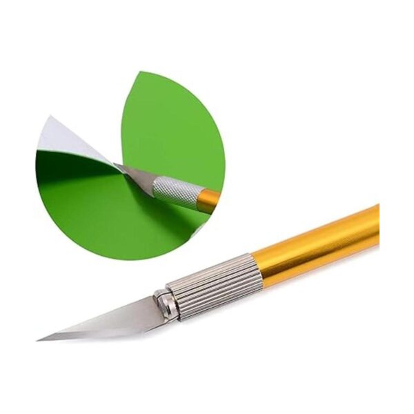 FOSHIO Pin Pen Vinyl Weeding Tool 2 en 1 Art Knife Pen_3