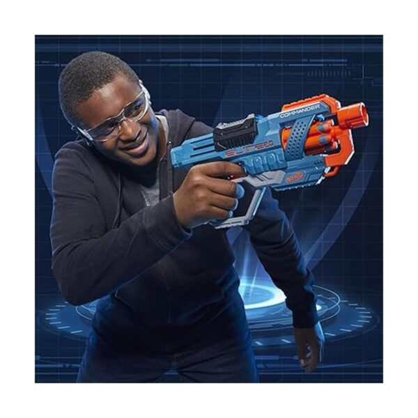 NERF Elite 2.0 Commander RC6 Blaster 12 dardos Elite_5