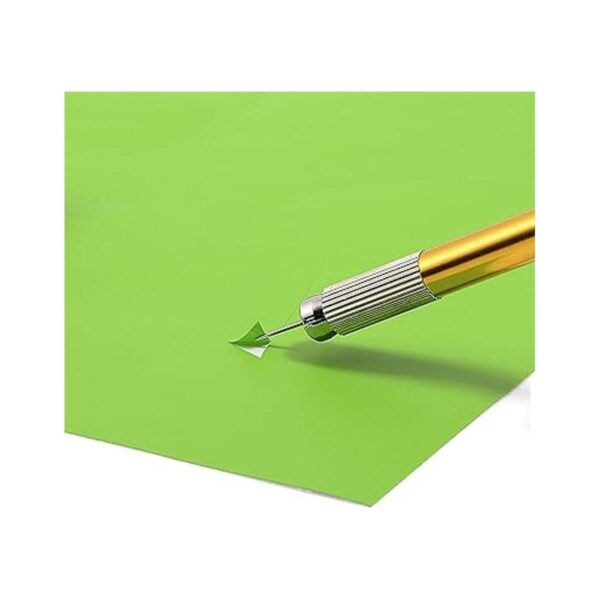 FOSHIO Pin Pen Vinyl Weeding Tool 2 en 1 Art Knife Pen_4