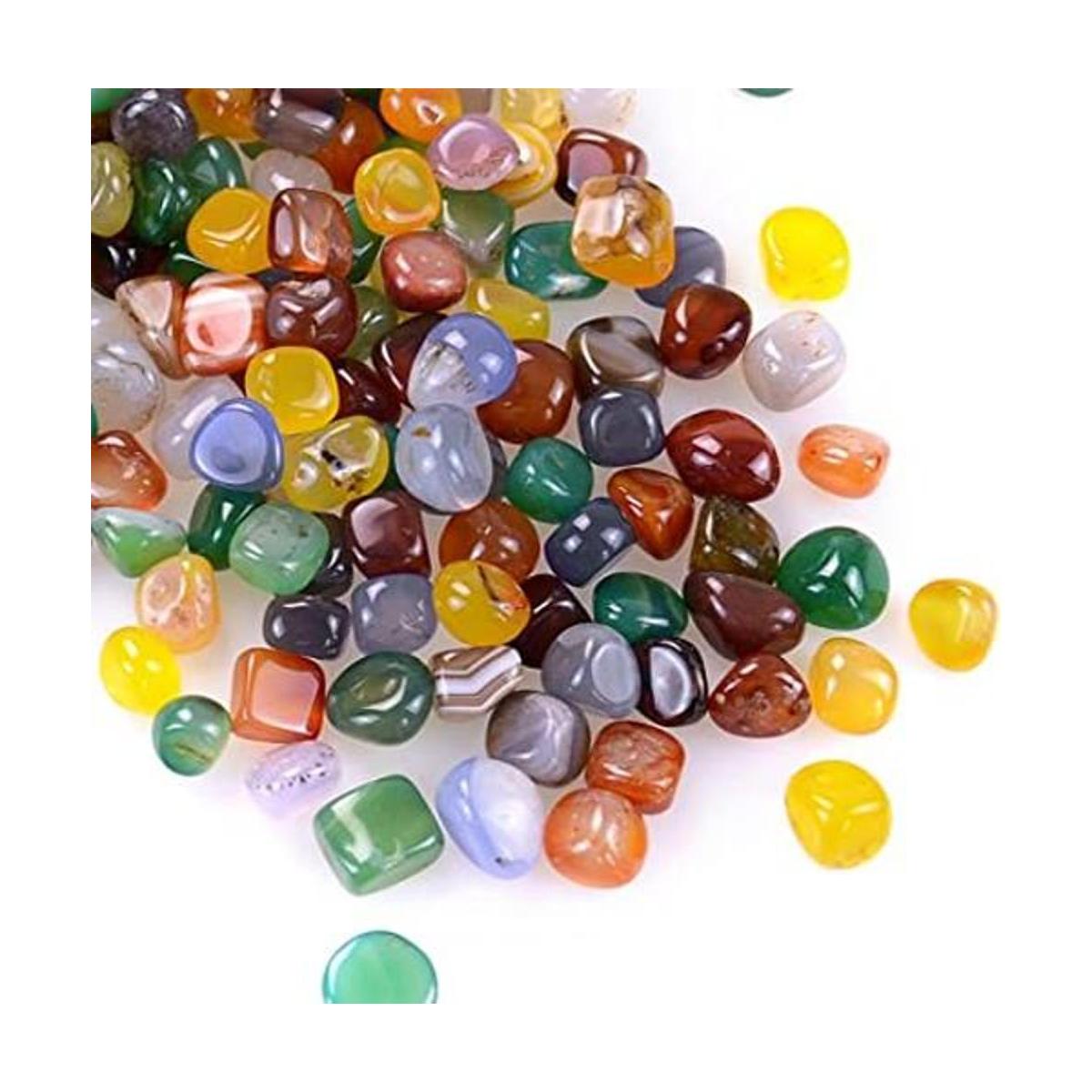 KINGOU 15 onzas14.99 oz de ágata pulida piedras de