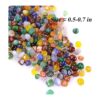 KINGOU 15 onzas14.99 oz de ágata pulida piedras de
