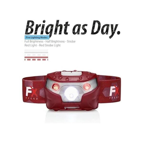 Linterna de cabeza LED Super brillante Premium USB_3