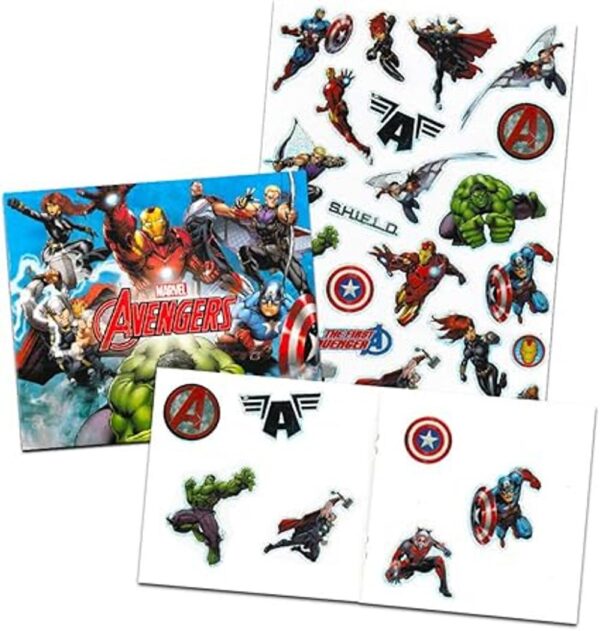 Marvel Comics Cuaderno para colorear para adultos diseño_3