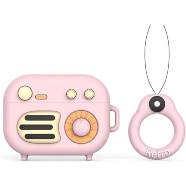 Compatible con la funda retro de radio AirPods Pro funda_1