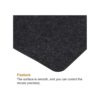 PATIKIL Protector de alfombrilla de escritorio de 28 x 13_4