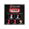 Luz LED para sombrero recargable con clip de metal_2