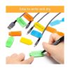Anglekai 40 etiquetas de cable de identificación_5