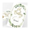 Greenery Juego de rascar para baby shower_5