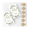 Greenery Juego de rascar para baby shower_4