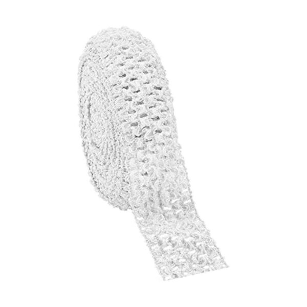 GORGECRAFT Cinta elástica de ganchillo de 5.5 yardas de