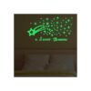 Homics 121 calcomanías de pared de techo que brillan en la