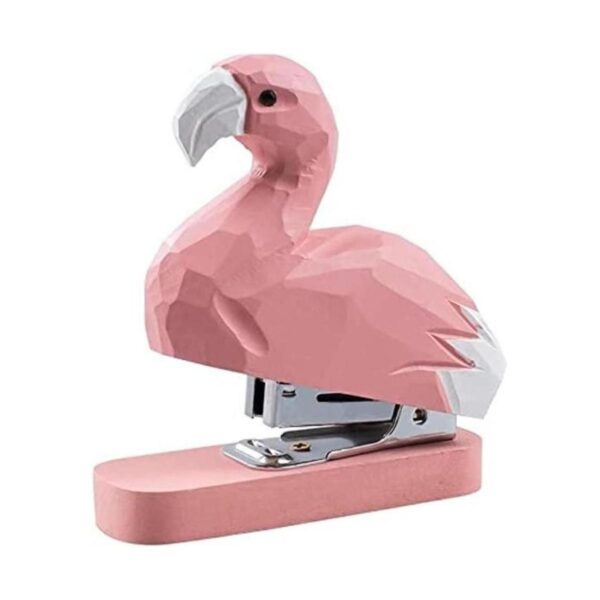 Kcgani Grapadora de animales de madera estatua de arte de