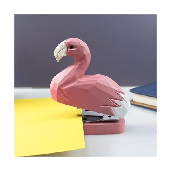 Kcgani Grapadora de animales de madera estatua de arte de