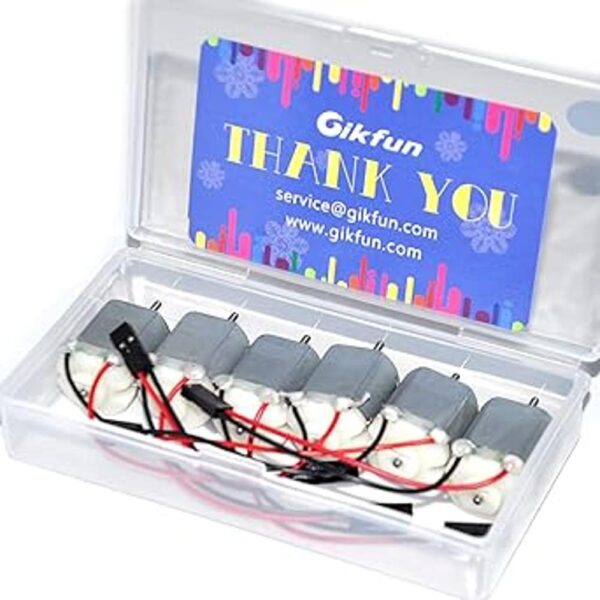 Gikfun Motor de pasatiempo de CC de 1V6V tipo 130 micro_2