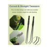 Kit de herramientas Aquascaping herramientas largas de_4