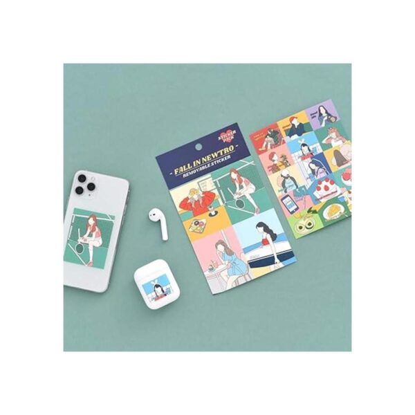Monolike Juego de 6 pegatinas de diseño de caída en Newtro_5