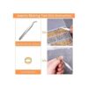 Anezus Kit de fabricación de aretes 2320 piezas kit de