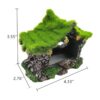 IBWell Aquarium Decoration House Resin Hollow Hideout_2