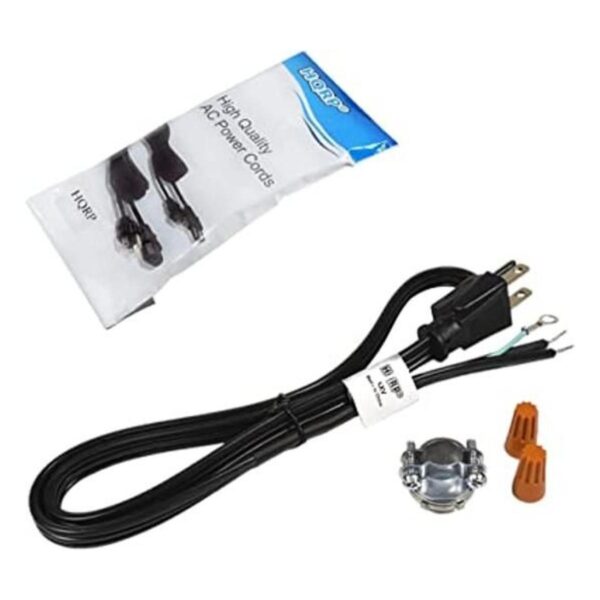 HQRP Kit de cable de alimentación de eliminación de basura