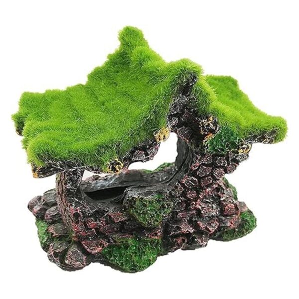 IBWell Aquarium Decoration House Resin Hollow Hideout_5