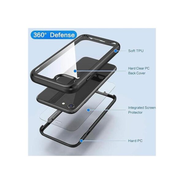 IDweel Funda para iPhone SE 2020 iPhone SE de 3_3