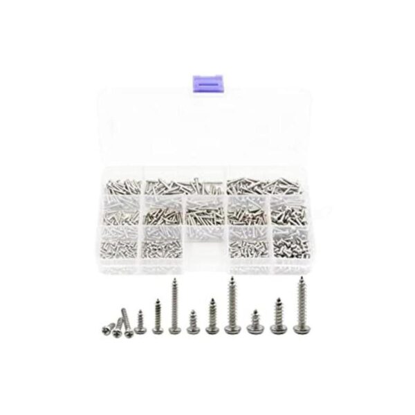 LBY Kit surtido de tornillos de chapa de metal_1