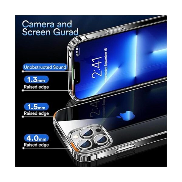 Elando Funda transparente para iPhone 13 Pro no se pone_5