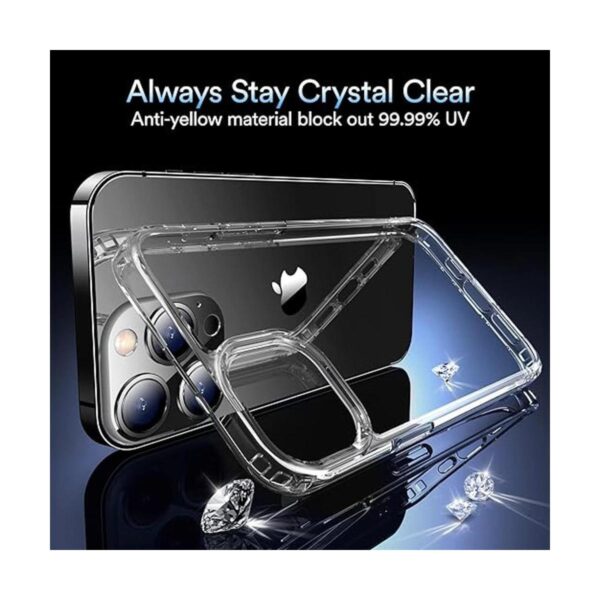 Elando Funda transparente para iPhone 13 Pro no se pone_3