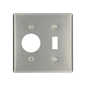 Leviton 84007 2Gang 1toggle 1single 1.406inch diámetro_1