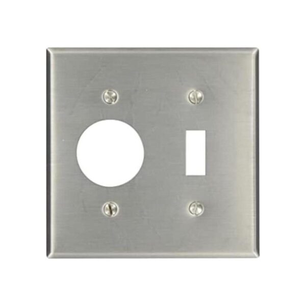 Leviton 84007 2Gang 1toggle 1single 1.406inch diámetro_1