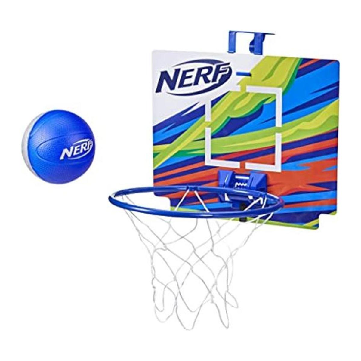 NERF Nerfoop El clásico mini baloncesto de espuma y aro