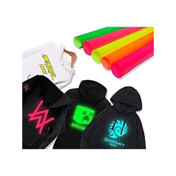 Tintnut Neon PU HTV para camiseta de 12 x 10 pulgadas 10_1