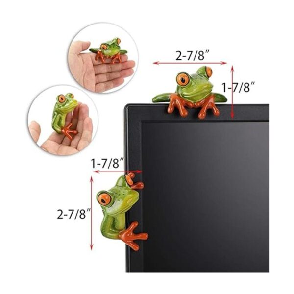 JUXYES Juego de 2 figuras creativas de resina 3D para