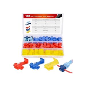 Nilight Juego de 100 conectores eléctricos de empalme_1