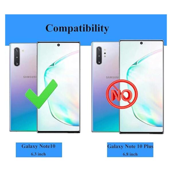 Funda para Samsung Galaxy Note 10 Note10 con protectores_2