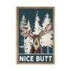 Letrero de decoración de baño con diseño de alces y texto_1