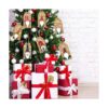 Doumeny 200 etiquetas de regalo de gnomo de Navidad