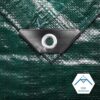 Funda de lona de plástico CarTMAN multiusos e impermeable_4