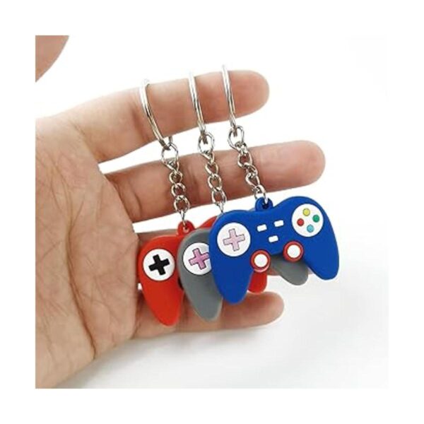NSBELL 24PCS Video Game Controller Keychains in 6 Colors_3