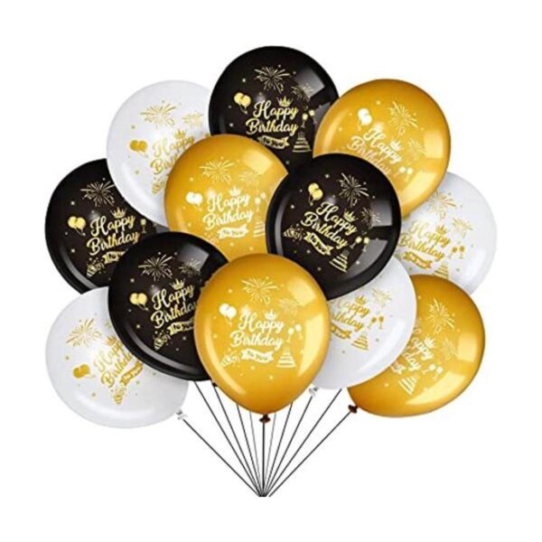 45 globos de látex para fiesta de cumpleaños de 12_1