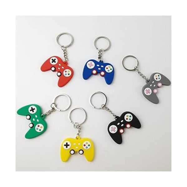 NSBELL 24PCS Video Game Controller Keychains in 6 Colors_4