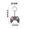 NSBELL 24PCS Video Game Controller Keychains in 6 Colors_2