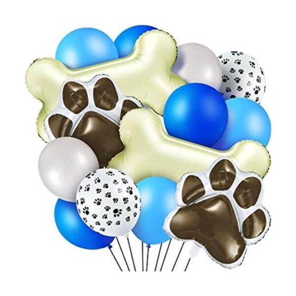 46 globos de decoración con temática de perro incluyen 3_1