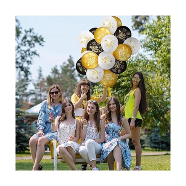 45 globos de látex para fiesta de cumpleaños de 12_5