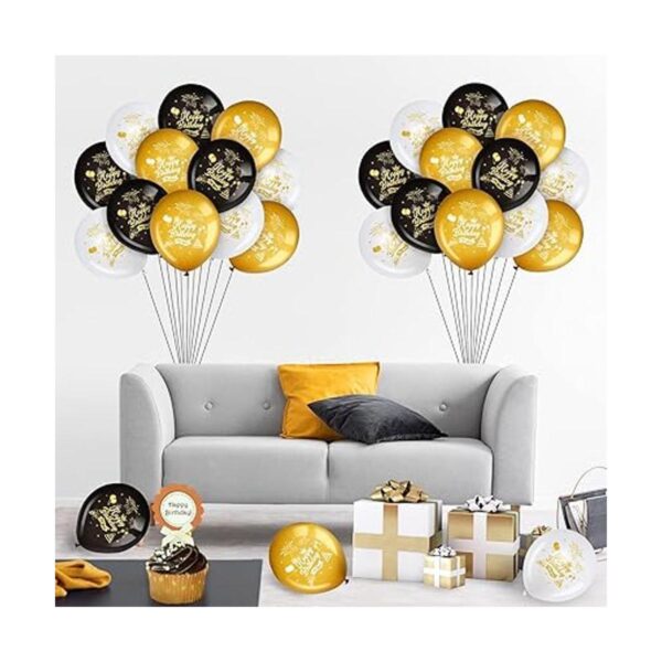 45 globos de látex para fiesta de cumpleaños de 12_6
