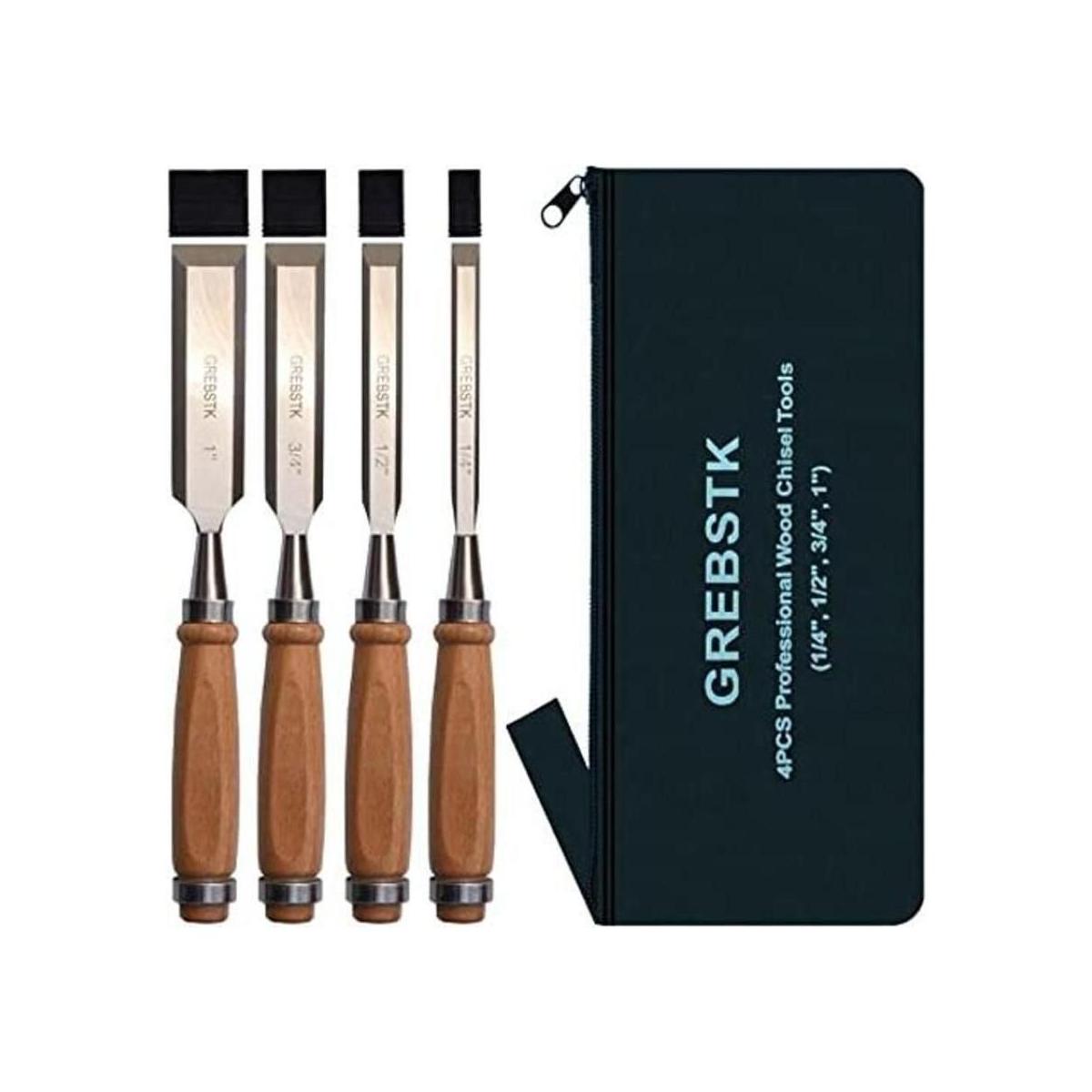 Juego de herramientas de cincel de madera resistente de