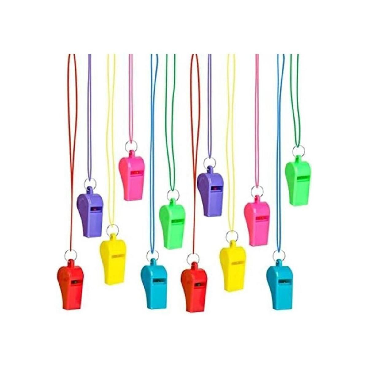 ArtCreativity Collar de silbato de neón para niños juego