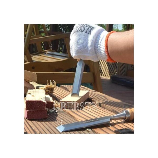 Juego de herramientas de cincel de madera resistente de_4