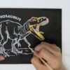 DINORY Scratch Art for Kids s Dinosaur Scratch Set 102_4